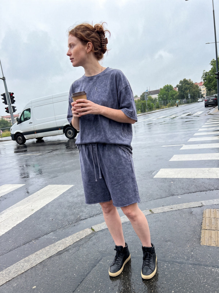 Tee and short together