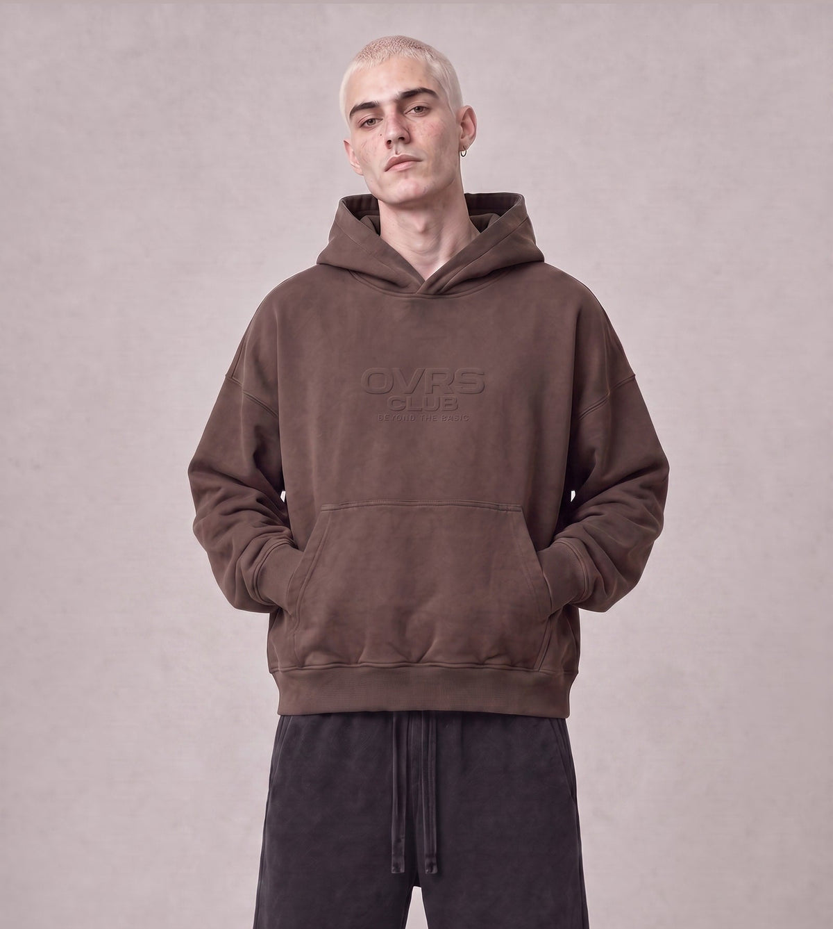 Essential Oversized Hoodie - Coffee