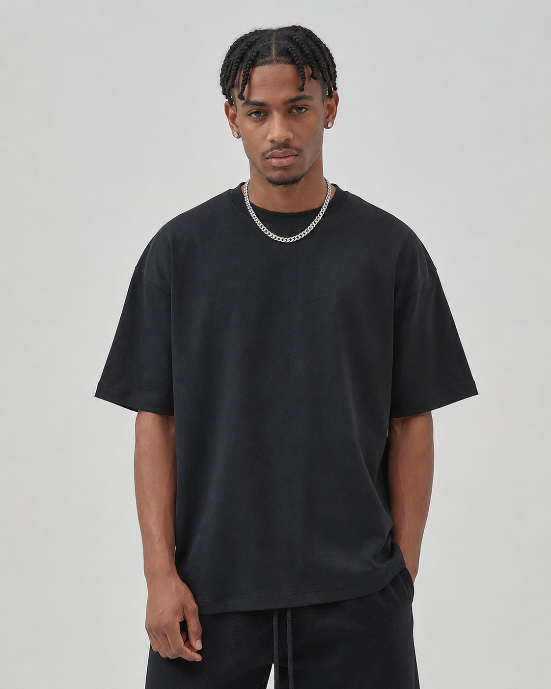 Essential Oversized T-Shirt - Black
