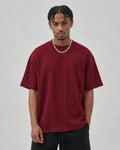 Essential Oversized T-Shirt - Dark Red