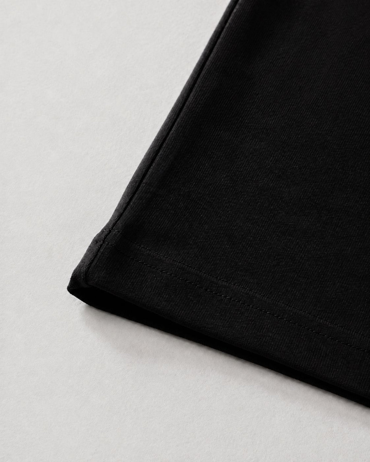 Logo Oversized T-Shirt in Black, fabric and construction detail