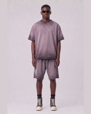 Washed Oversized Set - Dusty Plum